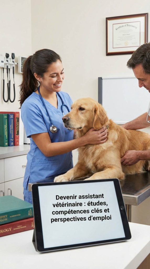 Devenir assistant vétérinaire : études, compétences clés et perspectives d’emploi
